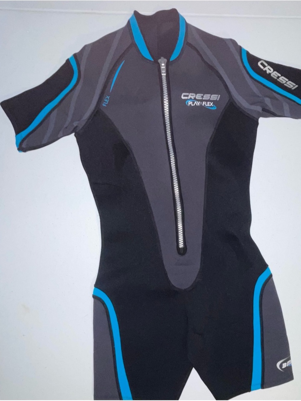 Cressi short Wetsuit - Black & Blue size medium